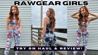 Upgrade Your Athleisure Game  Rawgear Girls Try-On & Review #rawgear #athleticwear #gym