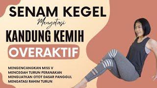 SENAM KEGEL - MENGATASI KANDUNG KEMIH OVERAKTIF SERING BAKBESER  LATIHAN OTOT DASAR PANGGUL