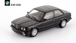 BMW E30 325i 1989 Schwarz • Minichamps Sondermodelle • Масштабные модели автомобилей 1980-х 143