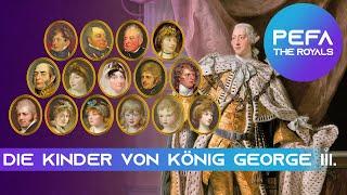 Die Kinder von König George III. Texte mit Bildern