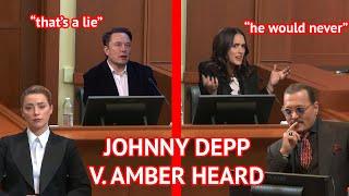 Elon Musk and Winona Ryder TESTIFY in the Depp v. Heard Trial