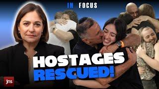 ESCAPE FROM HAMAS What Israels Hostage Rescue Tells You About Gaza  Caroline Glick Show In-Focus