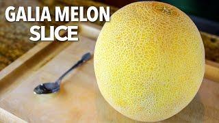 How to Cut a Galia Melon