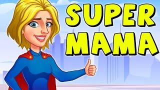 Super mama - Pesmica za decu  Superheroj mama - dečija pesma  Muzika za bebe  Pesma o majci