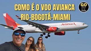 Como é voar Avianca - Rio de Janeiro Miami. assento  Avianca plus.#aviões