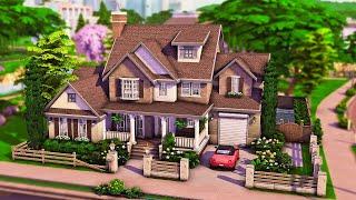 Big Base Game Family Home  The Sims 4 Speed Build