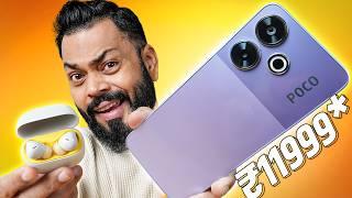 POCO M6 Plus 5G Unboxing & Quick Review  SD 4 Gen 2 AE Glass Back @₹11999*