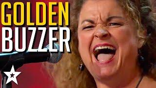 WAIT FOR IT GOLDEN BUZZER SINGER BLOWS THE JUDGES AWAY With Her INCREDIBLY POWERFUL VOICE CGT 2022