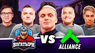 БУСТЕР играет ТУРНИР в CS2 БОГАТЫРИ против ALLIANCE