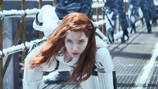 Black Widow  Red Guardian Prison Escape Scene Just Dont Make A Scene  Movie CLIP 4K