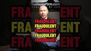 I help clients with FRAUDULENT CLAIMS #lawyermisconception#fraudulentclaims