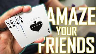 This Simple Card Trick Will Make Your Friends BELIEVE In Magic