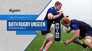 BATH RUGBY UNSEEN  Defensive drills