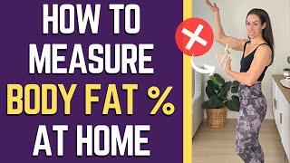 BODY FAT PERCENTAGE Calculator For Home No Calipers or Scale