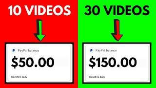 *1 Video = $5.00* Make Money Watching YouTube Videos FREE PayPal Money  Make Money Online