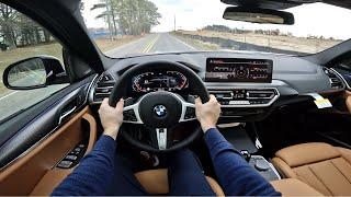 2023 BMW X3 sDrive30i POV Drive Impressions and ASMR