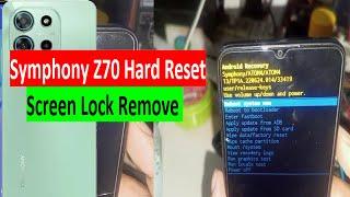 Symphony Z70 Screen Lock Remove