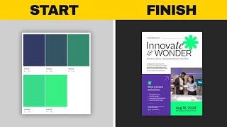 3 Ways To Make PERFECT Graphic Design Step by Step