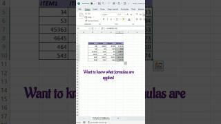 Unhide formulas in Excel #excel #shorts