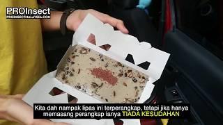 Hapus lipas dalam kereta diy