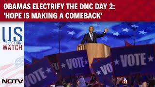 Obama Speech  Obamas Electrify The Democratic Convention Day 2 Hope Is Making A Comeback