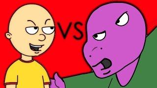 Caillou Vs Barney