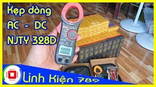 Kẹp dòng đa năng AC DC NJTY 328D đo dòng điện DCAC