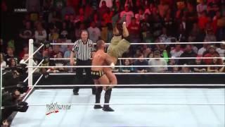 CM Punk piledrives John Cena - WWE RAW 22513