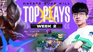 QUAD KILL CỦA HAYATE TIỄN ĐƯA SAIGON PHANTOM RA THẲNG SÂN BAY  TOP PLAYS #2 APL 2024