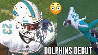 Jeff Wilson Jr. DEBUT Highlights  Dolphins vs Bears Highlights