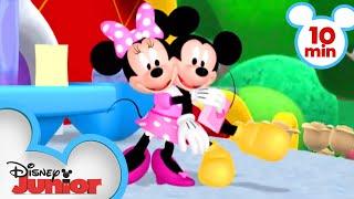 Mickey and Minnie Valentines Days  Compilation  @disneyjunior