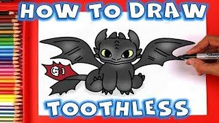 How to Draw Toothless