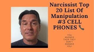 Narcissist List Of Manipulation #3 Smart Phones 