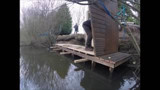 How I Built an Artificial Kingfisher Bank onto a Wildlife Hide  My Wildlife Hacks  Robert E Fuller