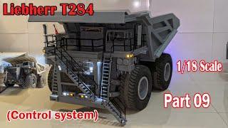 Homemade electrical system and lighting system Liebherr T284 from PVC scale 118  Part 09