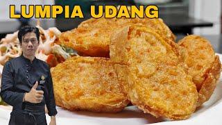 Lumpia udang jadi 10 potong  style restaurant bintang 5  ala nanang kitchen