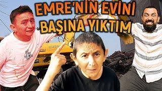 EMRE GÜLÜN EVİNİ BAŞINA YIKTIM ÇILDIRDI @emregull