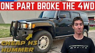 I FIXED The 4WD On My CHEAP Hummer H3 Now Its TRAIL RATED
