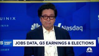 Markets set up for a very good rally into year-end no matter who wins election Fundstrats Tom Lee