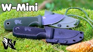 W Mini - Mini Messer - Kleines Reise- bzw Neckknife von Odenwolf für ultralight Wanderer und Biker