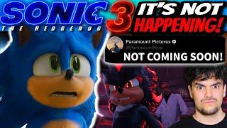 Sonic Movie 3 Trailer Is NOT Happening - Everything Explained