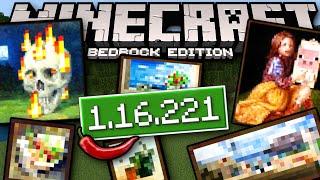 Minecraft Bedrock Update 1.16.221  PAINTINGS + PS4 fixes️ ChangeLog -PS4MCPEXboxWindows