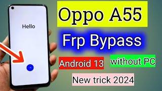 Oppo a55 frp bypass CPH2325 Google account unlock Oppo a55 lock remove