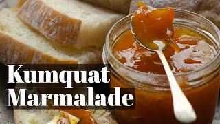 How to make delicious kumquat marmalade or kumquat jam.