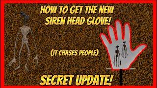 HOW TO GET SIREN HEAD GLOVE IN SLAP BATTLES SECRET UPDATE 0 ROBUX NEEDED
