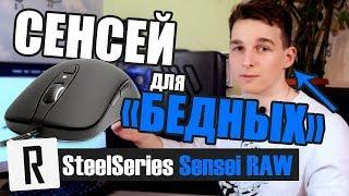 Обзор SteelSeries Sensei Raw Rubberized  Сенсей для бедных  Rive