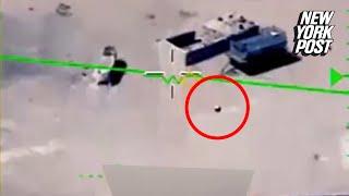 Pentagon releases video of UFO flying over active combat zone in Middle East  New York Post