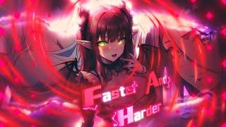 「Faster and Harder 」Anime Mixed 「AMVEDIT」4K Collab