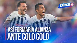 COPA LIBERTADORES Alianza Lima entrenó en Chile y el posible once ante Colo Colo  Líbero