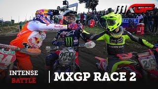 Insane Battle - Gajser - Herlings - Febvre - Coldenhoff  MXGP Race 2  MXGP of Trentino 2021